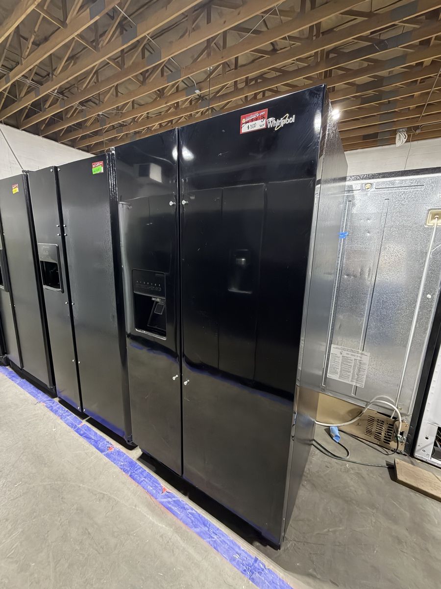 HUGE DEALS NOW! WHIRLPOOL SIDE BY SIDE FRIDGE JUST$100!