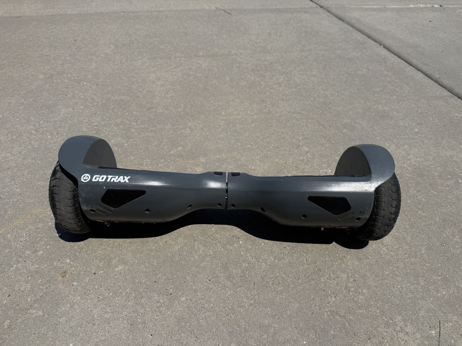 GOTRAX Hoverboard & Go-Kart Combo - Used, Gray