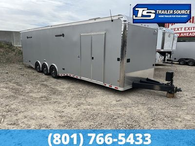 8.5x34 American Hauler Silver Hawk Enclosed Car Hauler Trailer - 7'10" Interior - 18K GVWR -