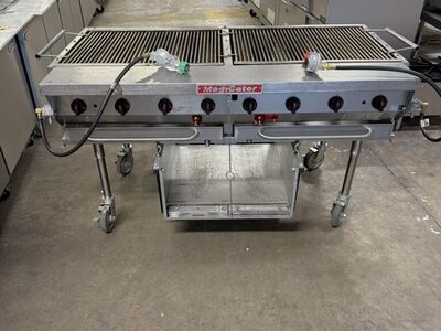 Commercial Propane gas Magi Cater BBQ Broiler In excellent condition 1in stocks