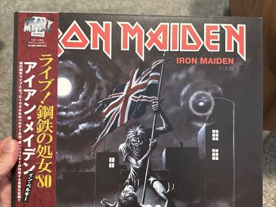 Iron Maiden Tour (Killers Era) Live vinyl