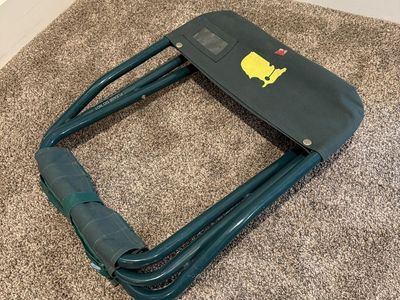2004 Masters Golf Tournament Augusta National Green Folding Chair Seat