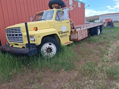 Ford F-Series Flatbed Truck - Heavy Duty Workhorse with 45,000 GVW winch truck