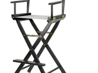 Black Frame Directors Chair