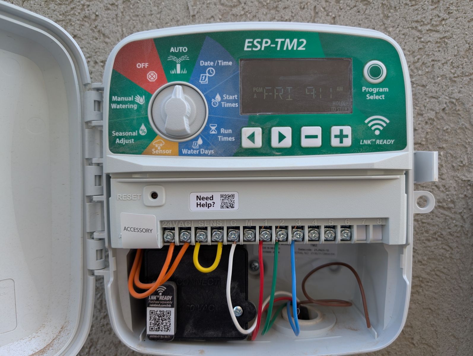 Rainbird 6-zone sprinkler controller/timer for sale $20 or OBO