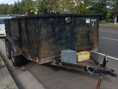 Utility Trailer - Heavy Duty Tandem Axle Trailer