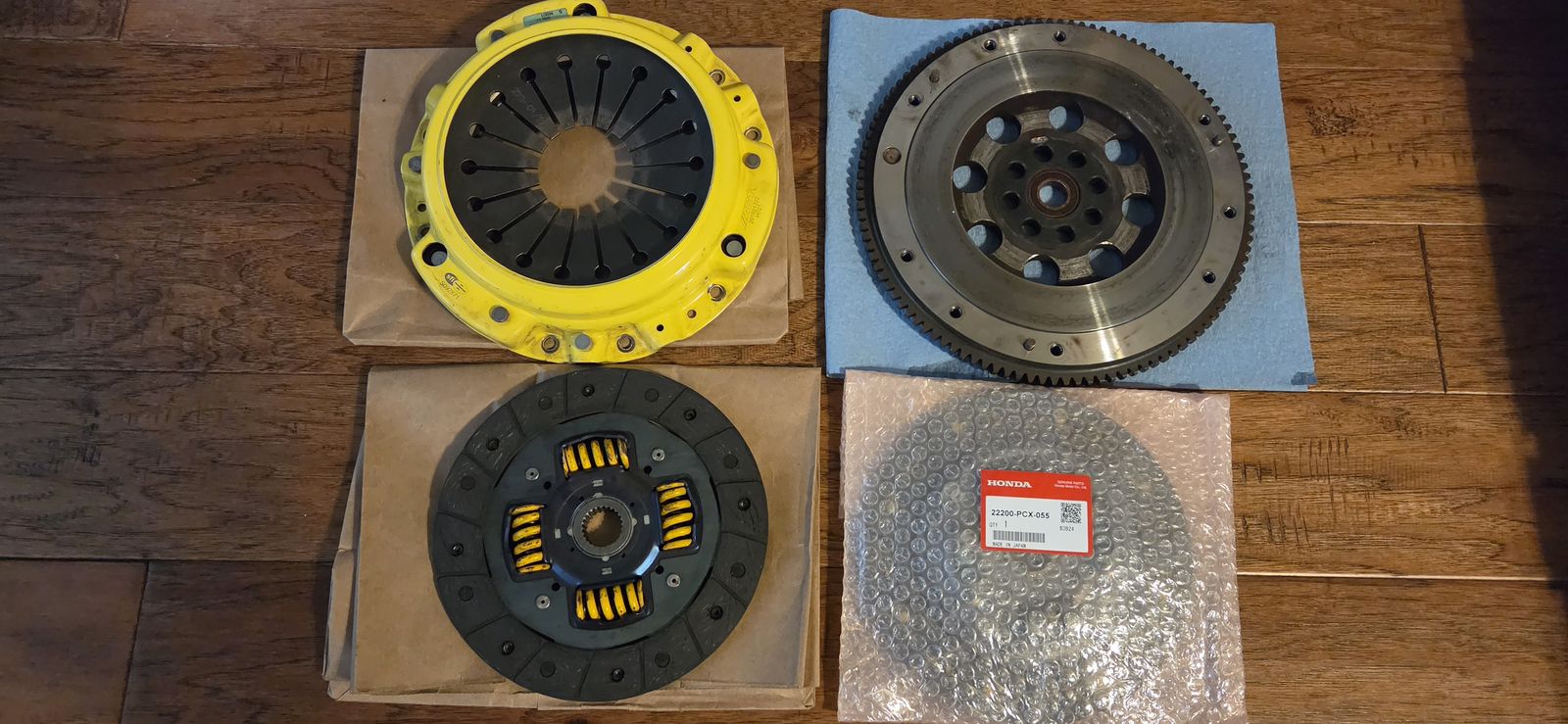 S2000 Clutch (OEM disk + ACT PP & Flywheel)