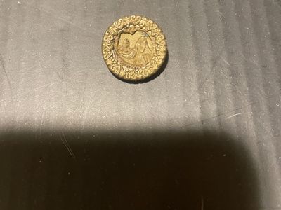 Very Old Antique Victorian Era Button