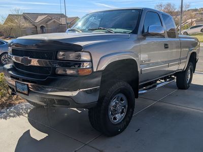 Chevrolet Silverado 2500 HD Extended Cab Pickup Truck - Silver