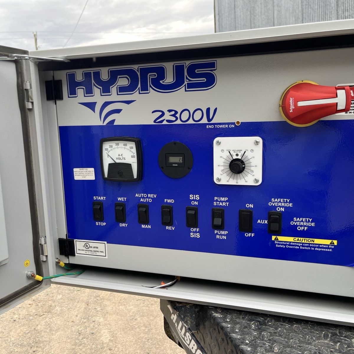 Hydrus control panel