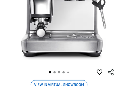 Breville Barista Express Impress Espresso Machine BES876BSS