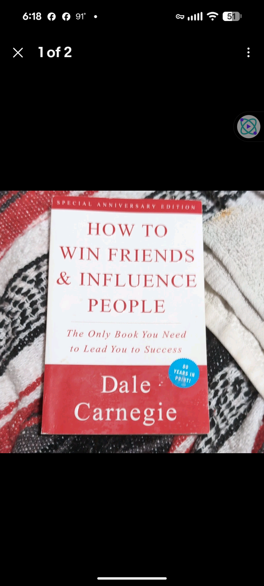 The book "How to Win Friends and Influence People"