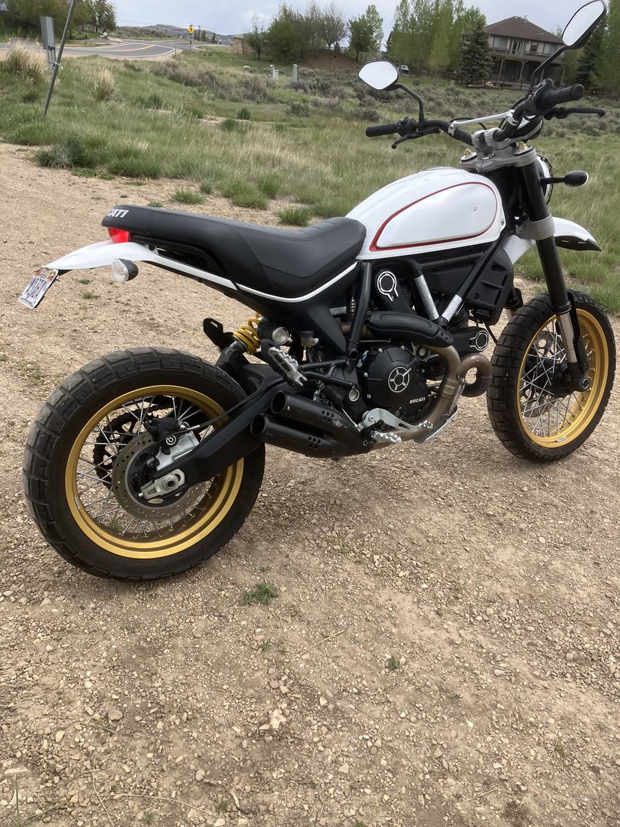 2017 Ducati scrambler desert sled