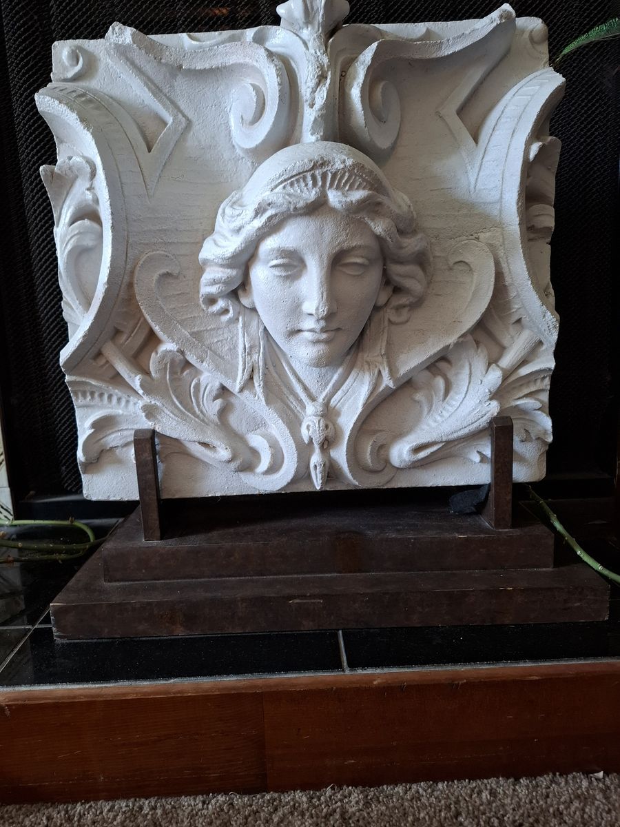 Art Nouveau Cast Iron Frieze