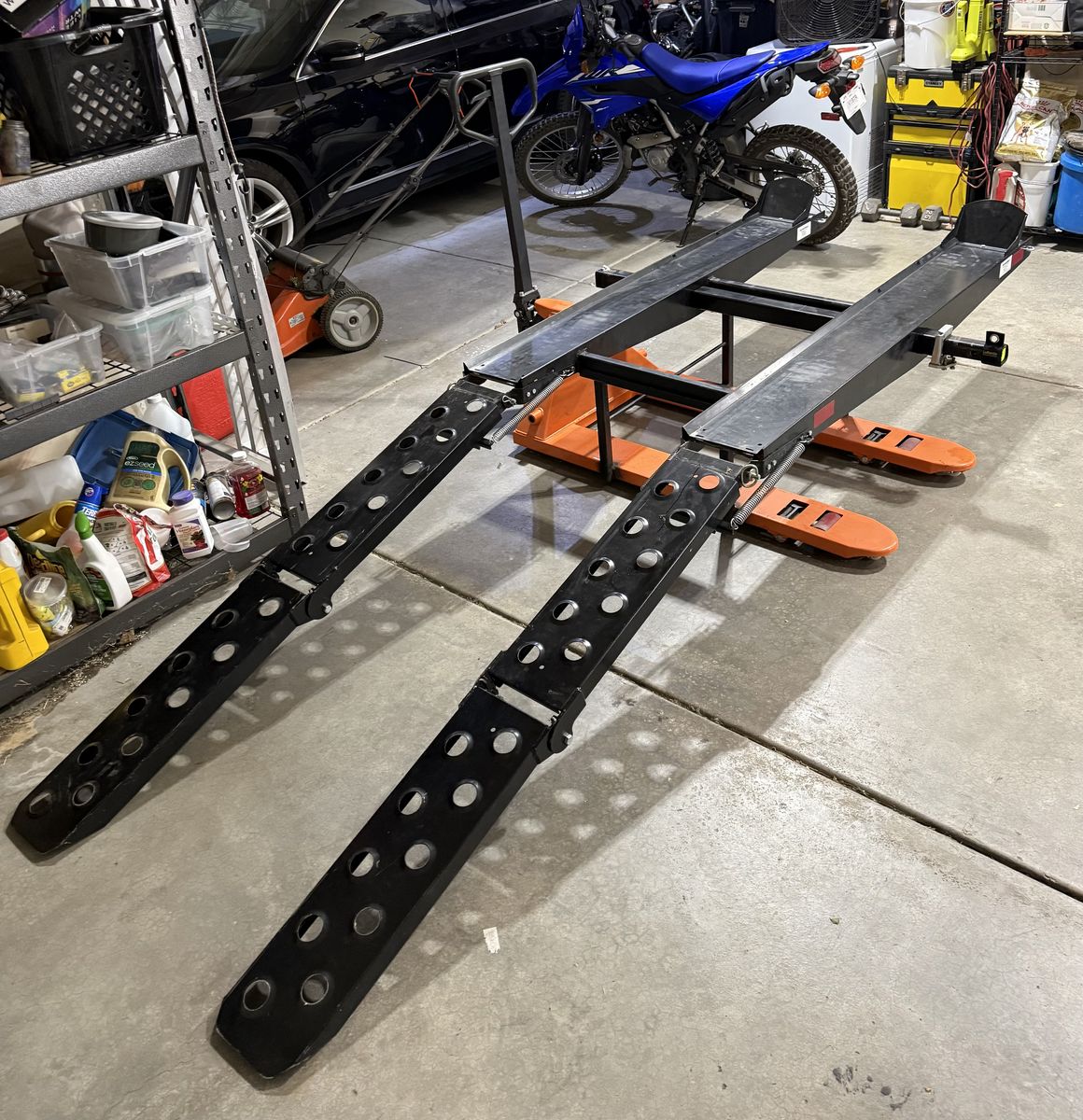 VersaHaul VH90 Hitch Carrier with Custom 5,000 lb Pallet Jack!