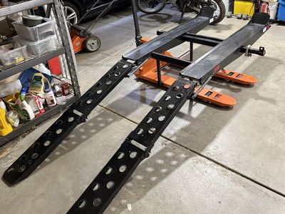 VersaHaul VH90 Hitch Carrier with Custom 5,000 lb Pallet Jack!