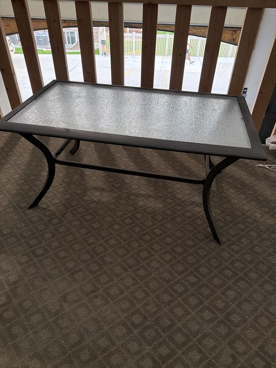 Patio coffee table