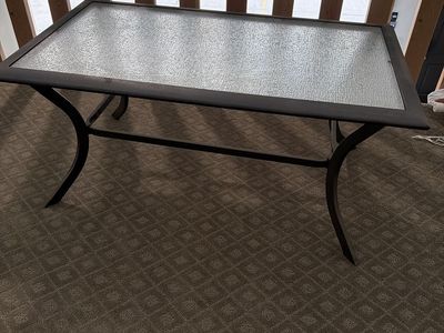 Patio coffee table