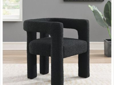Black Abbyson dining chair