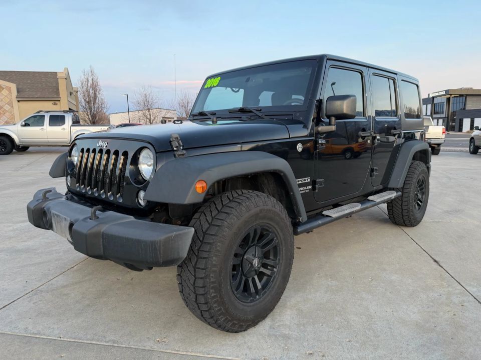2016 Jeep Wrangler Unlimited Sport