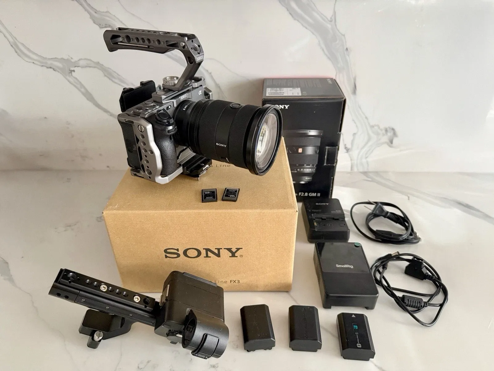 Sony FX3 Cinema Camera – Ready-to-Shoot Bundle (24–70 GM II, Media, Power)