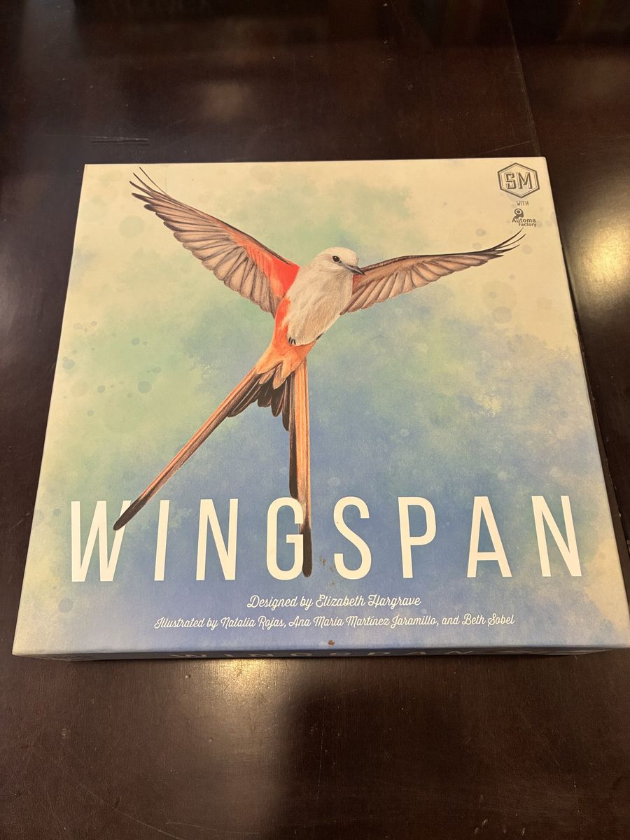 Wingspan Board Game - Stonemaier Games 1-5 Players Engine-Building