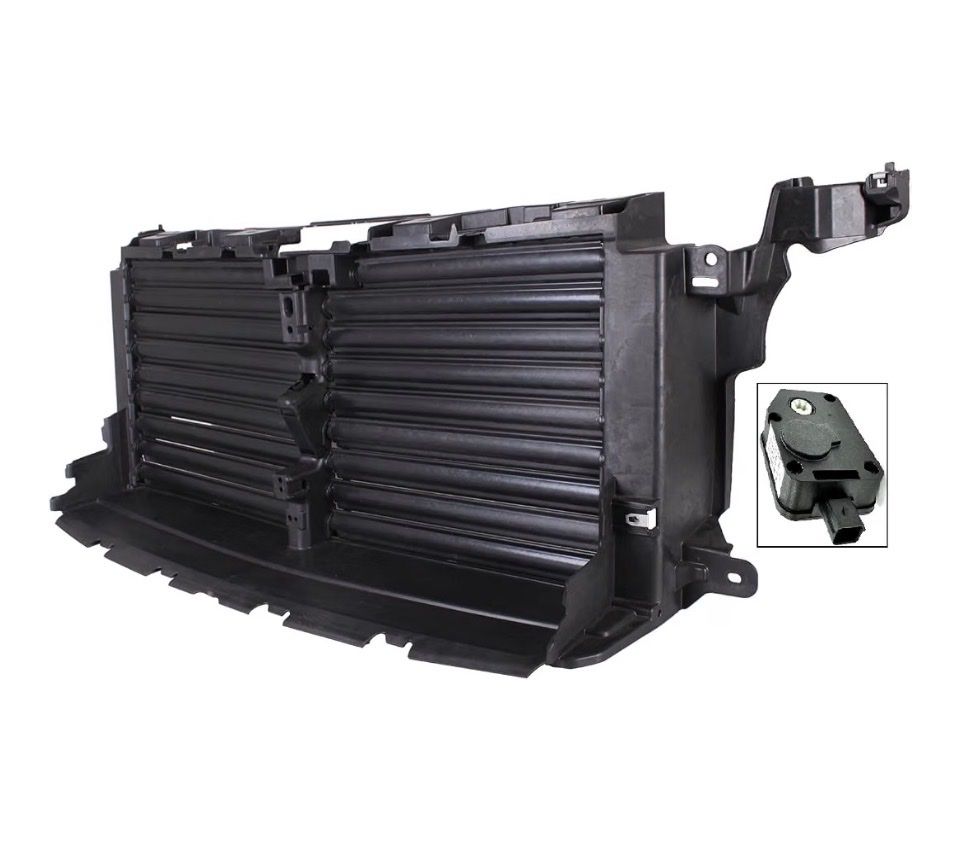 18-22 ford expedition upper active grille shutter assembly