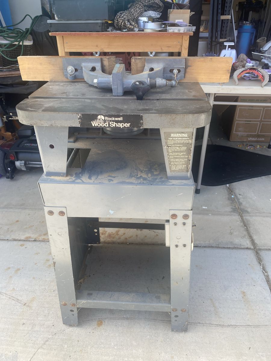 Rockwell Wood Shaper woodworking equipment