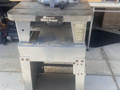 Rockwell Wood Shaper woodworking equipment