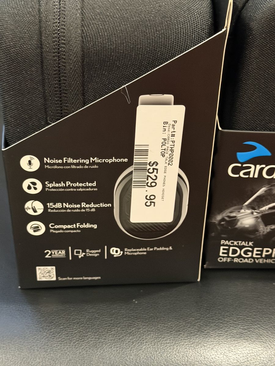 Cardo PACKTALK EDGEPHONES 