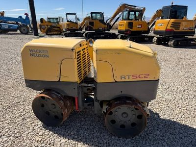 NICE 2018 WACKER MODEL RTSC-2 WALK BEHIND COMPACTOR