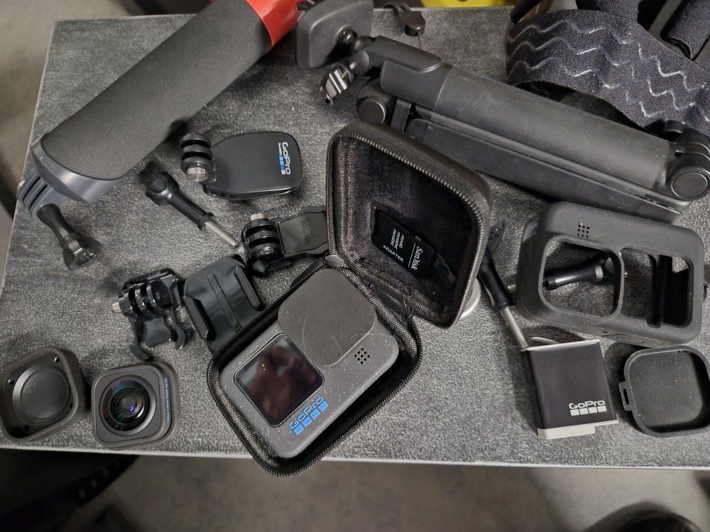 gopro 12 with everything you need.