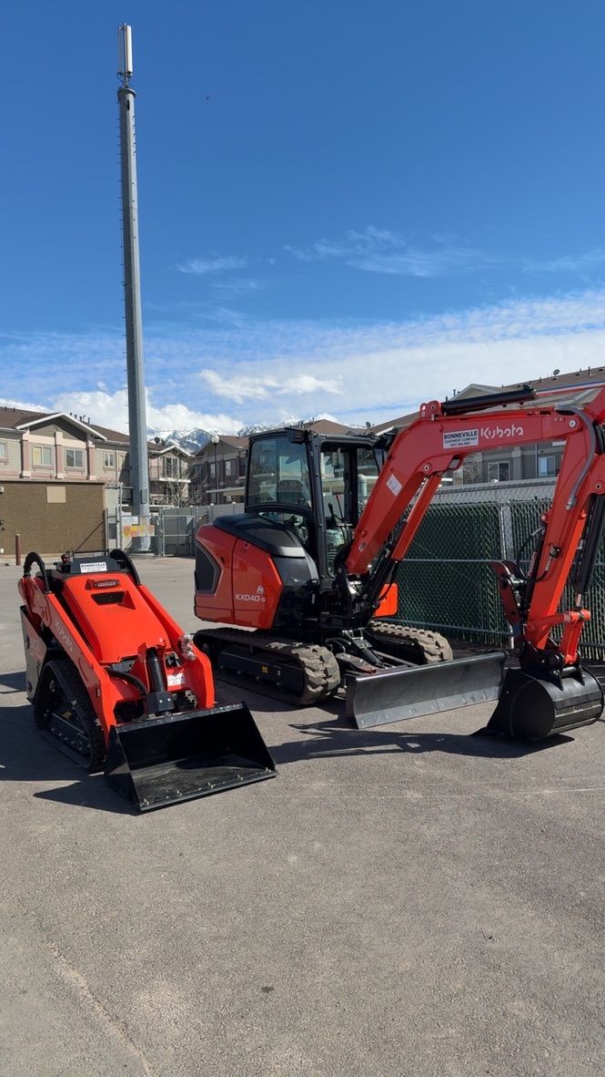 Utility Digging Machine – Kubota KX040-5 - New Mini Ex