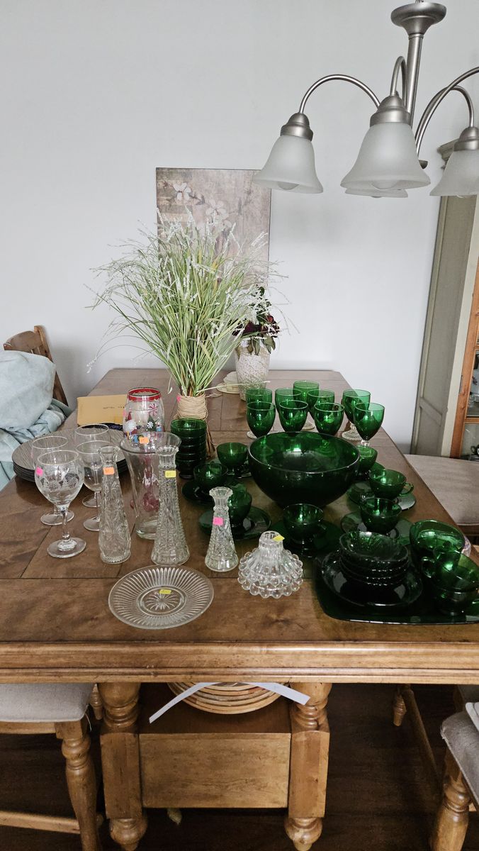 Vintage 60's punchbowl set