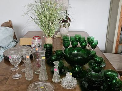 Vintage 60's punchbowl set