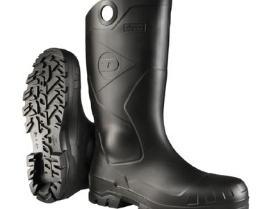 Dunlop Chesapeake PVC - Waterproof Work boots, Safety Toe, New sz 10