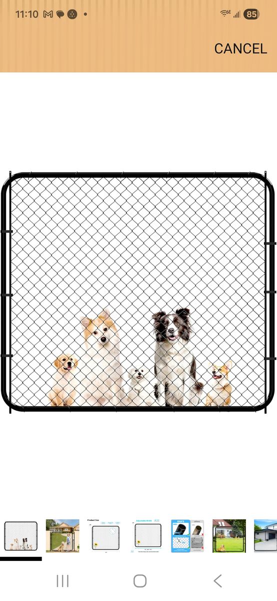 Doggie Gateway 26" - 72" W X 60" H