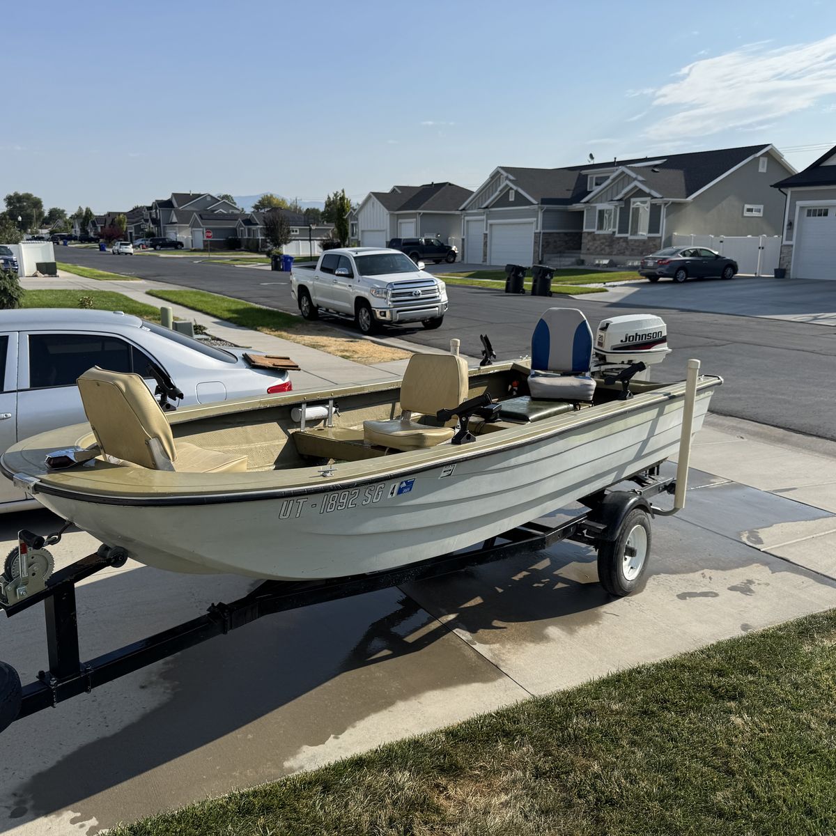 Fishing Boat Grandpa’s Pride & Joy – Excellent Condition