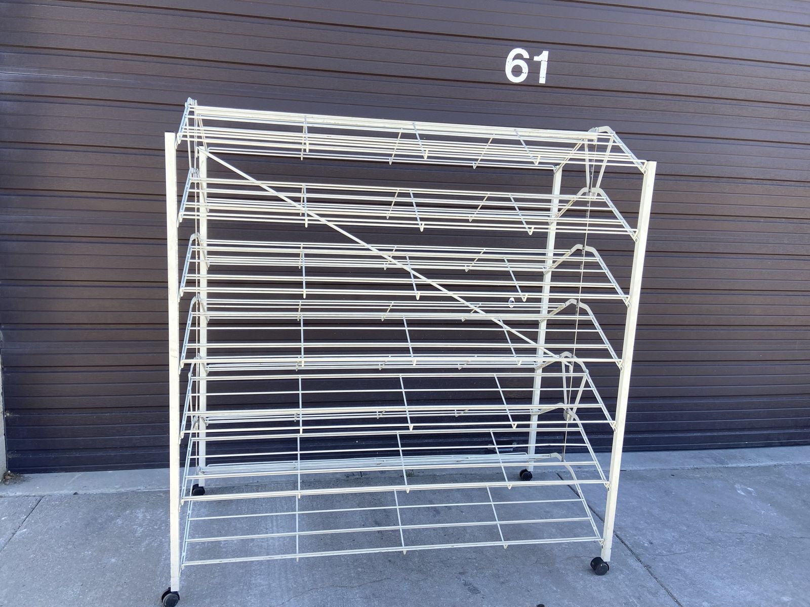 Folding Shoe Rack store fixture