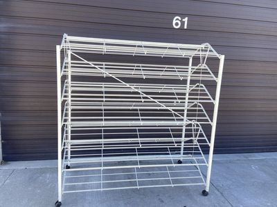 Folding Shoe Rack store fixture