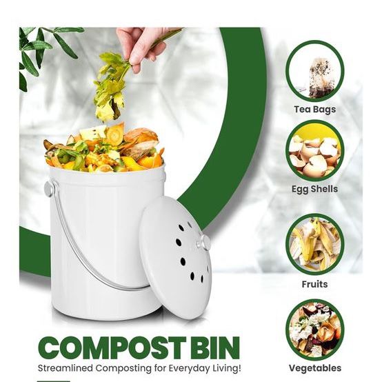 Kitchen compost bin