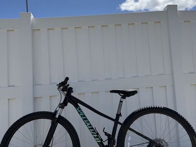 Specialized Pitch Sport Hardtail Mountain Bike - Black/Teal, Large (29" wheels)