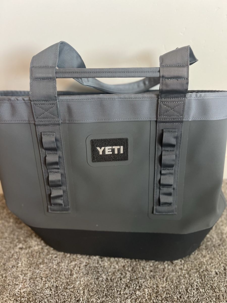 YETI Camino Carryall 35 All-Purpose Utility Tote Bag - Storm Gray - Durable & Waterproof
