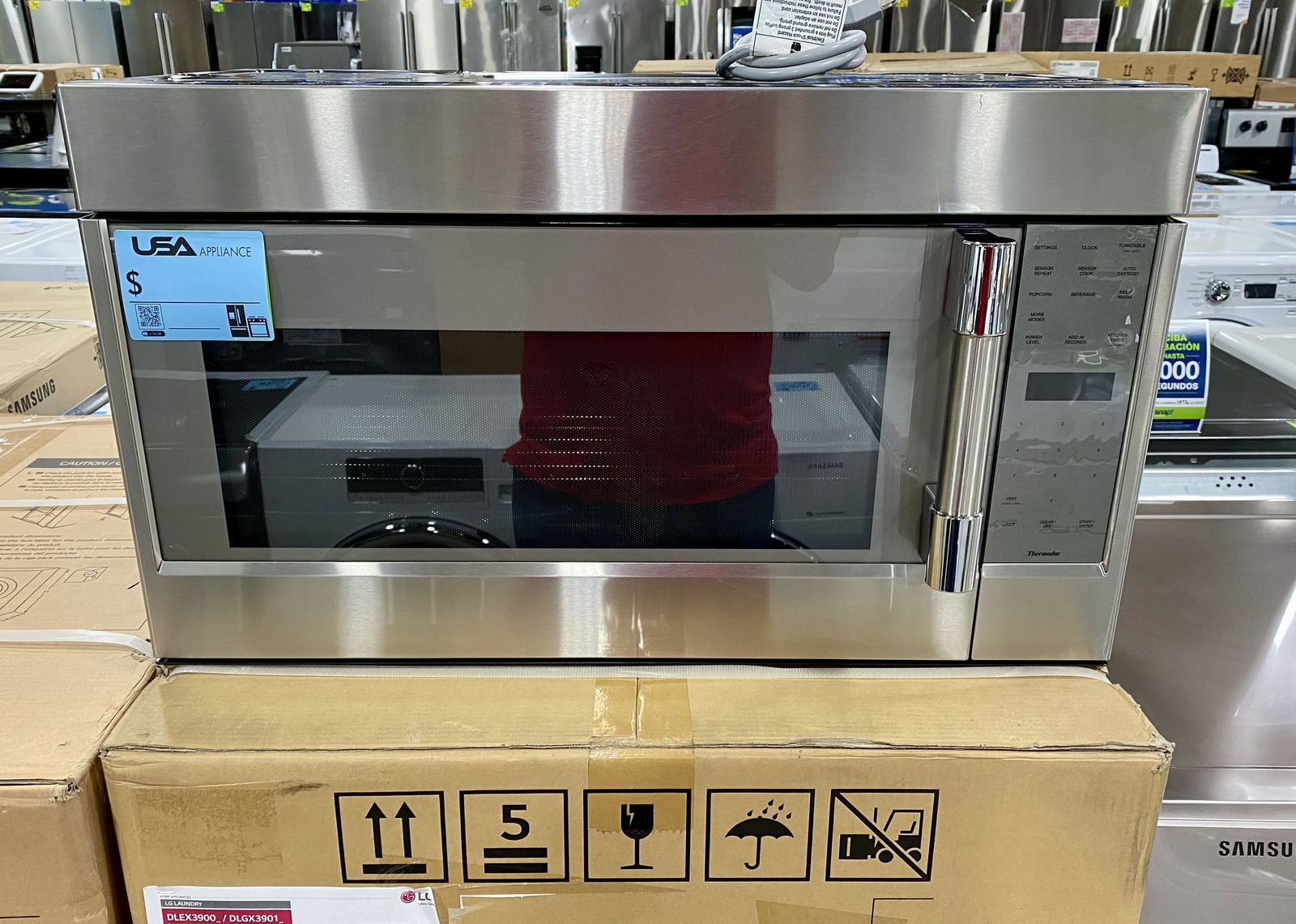 NEW THERMADOR PROFESSIONAL SERIES 30 INCH MICROWAVE