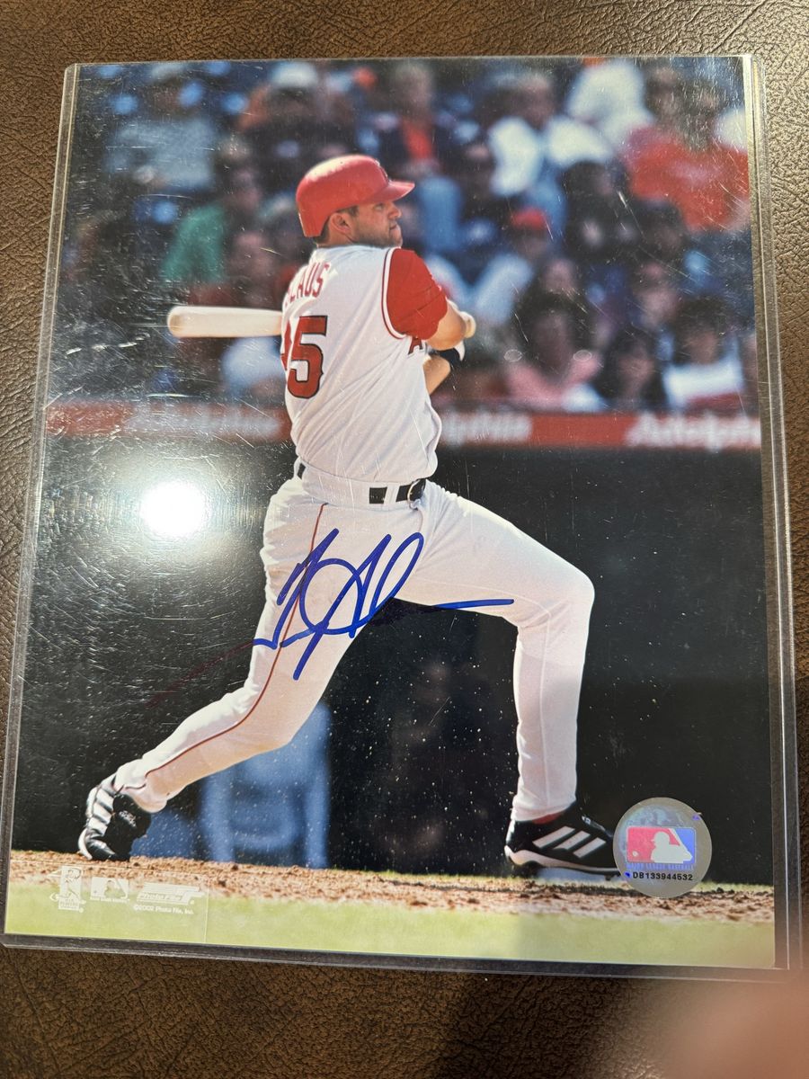 Troy Glaus 8x10 photo autograph authenticated