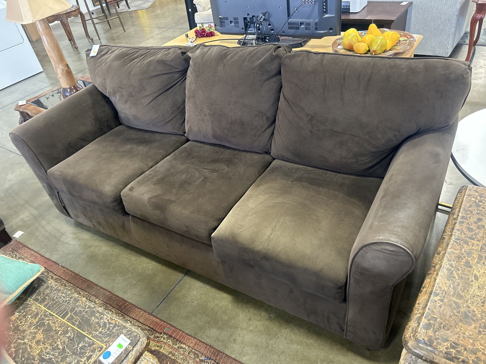 Brown couch