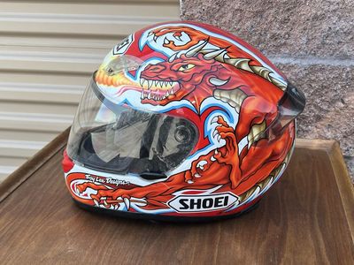 Shoei Troy Lee Designs Dragon Helmet Men’s Large Motorcycle