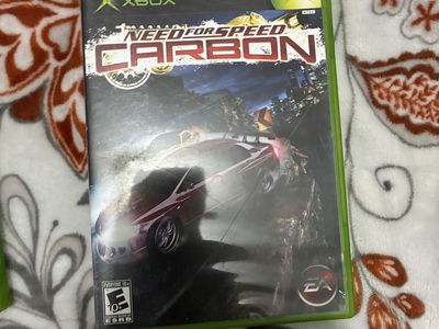 Xbox Original Need For Speed Carbon Racing Video Game, ESRB E10+