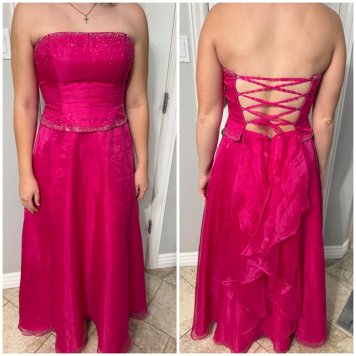 Pink Corset Dance Dress