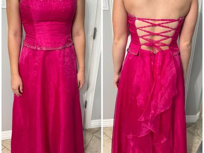 Pink Corset Dance Dress